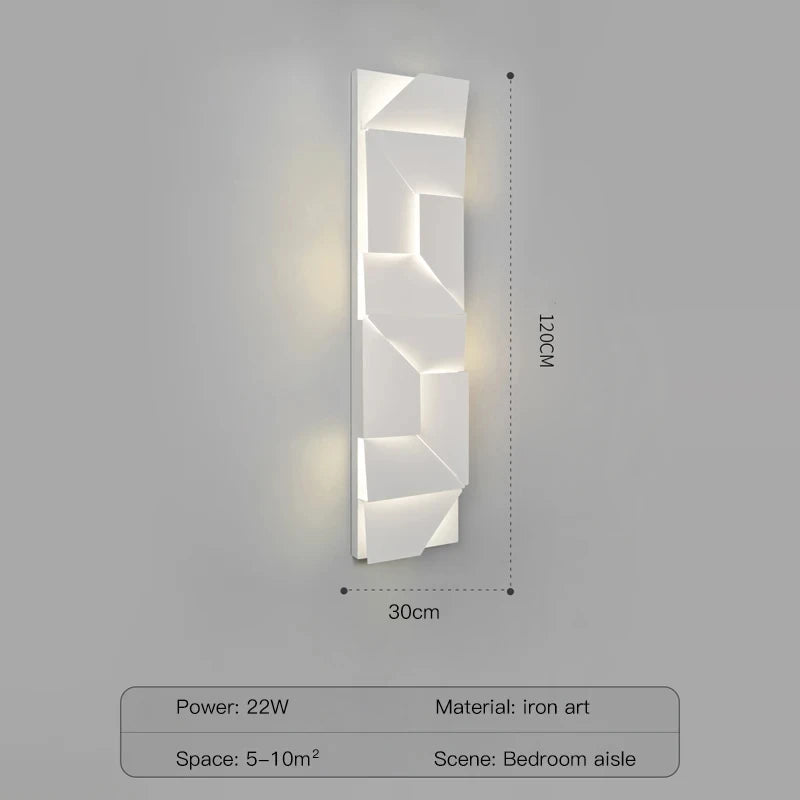 Luxury Art Design wall mount Led Light with Lighting Fixture and Indoor Decor